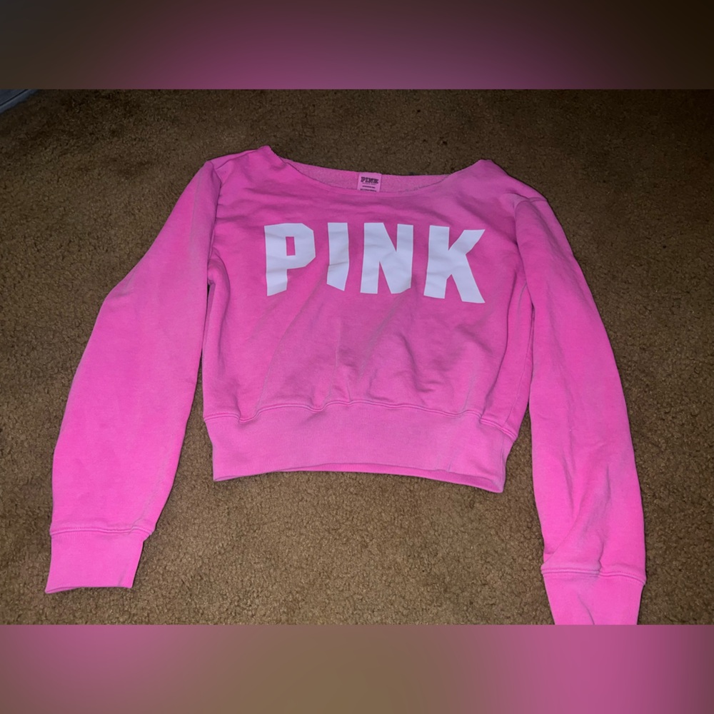 Victoria Secret Cropped Sweatshirt